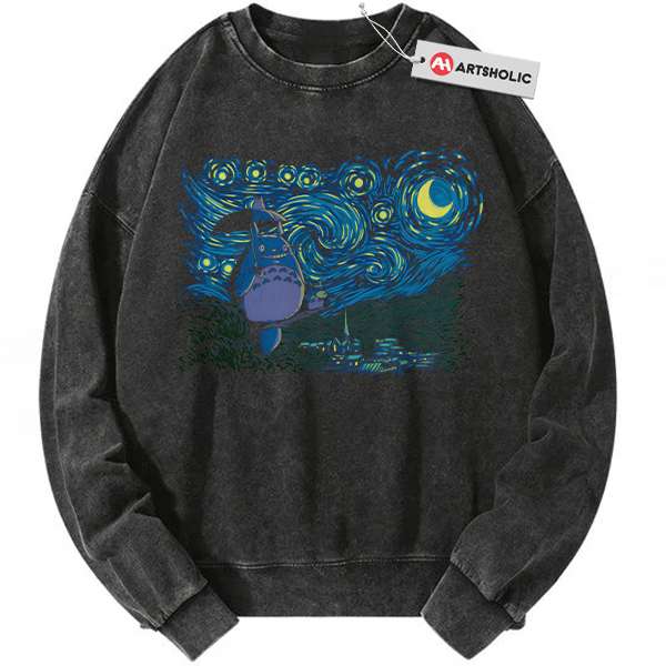 My Neighbor Totoro Sweatshirt, Studio Ghibli Sweatshirt, Anime Sweatshirt, Vintage Sweater