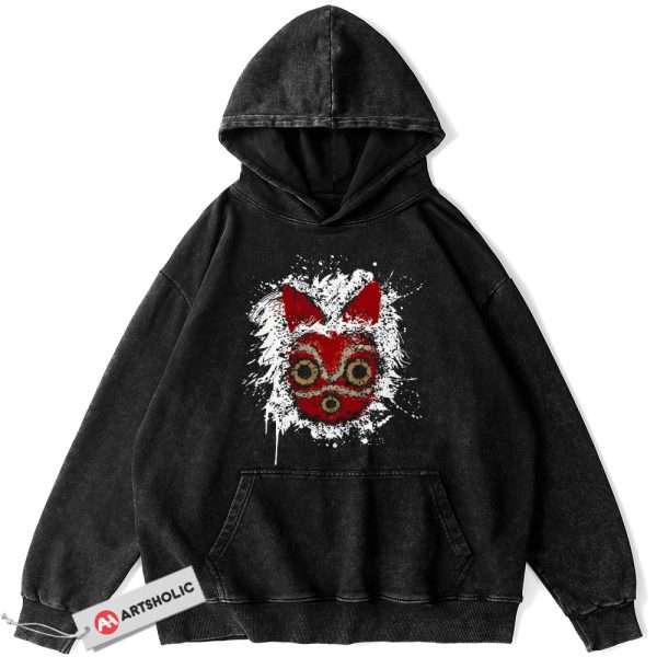 Princess Mononoke Hoodie, Studio Ghibli Hoodie, Anime Hoodie, Vintage Hoodie