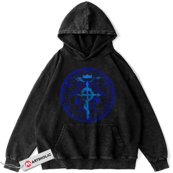 Fullmetal Alchemist Hoodie, Anime Hoodie, Vintage Hoodie