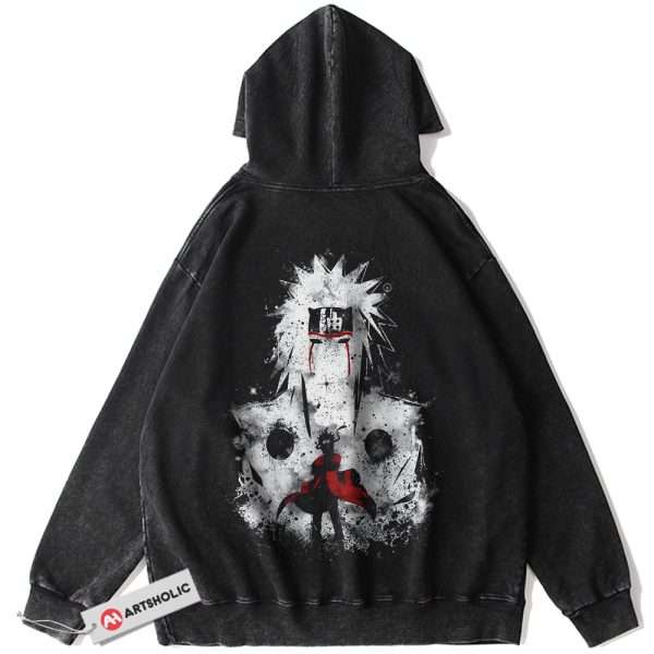 Jiraiya Hoodie, Naruto Hoodie, Anime Hoodie, Vintage Hoodie