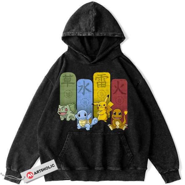 Pokemon Hoodie, Anime Hoodie, Vintage Hoodie