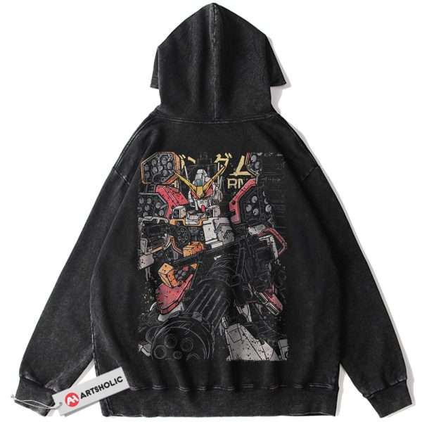 Gundam Hoodie, Anime Hoodie, Vintage Hoodie
