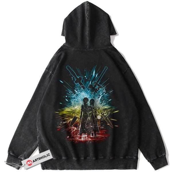 Sword Art Online Hoodie, SAO Hoodie, Anime Hoodie, Vintage Hoodie