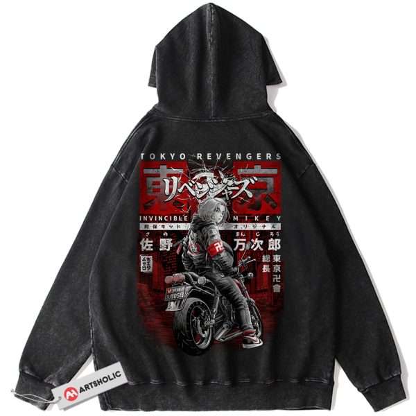 Mikey Hoodie, Tokyo Revengers Hoodie, Anime Hoodie, Vintage Hoodie