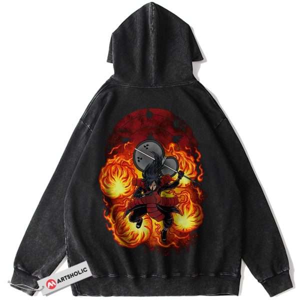 Madara Uchiha Hoodie, Naruto Hoodie, Anime Hoodie, Vintage Hoodie