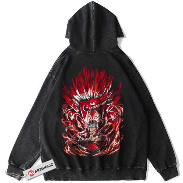 Itachi Uchiha Hoodie, Naruto Hoodie, Anime Hoodie, Vintage Hoodie
