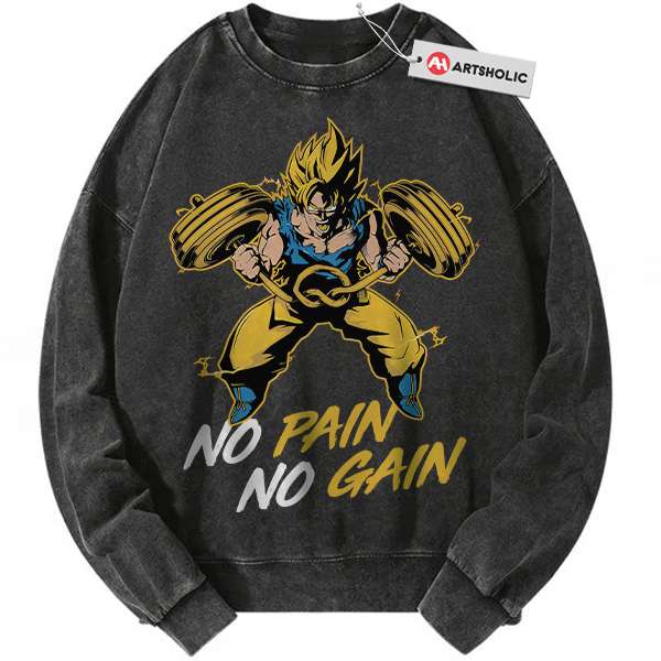 Son Goku Sweatshirt, Dragon Ball Z Sweatshirt, DBZ Sweatshirt, Anime Sweatshirt, Vintage Sweater