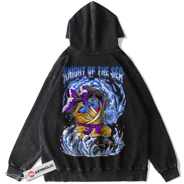 Jinbe Hoodie, One Piece Hoodie, Anime Hoodie, Vintage Hoodie