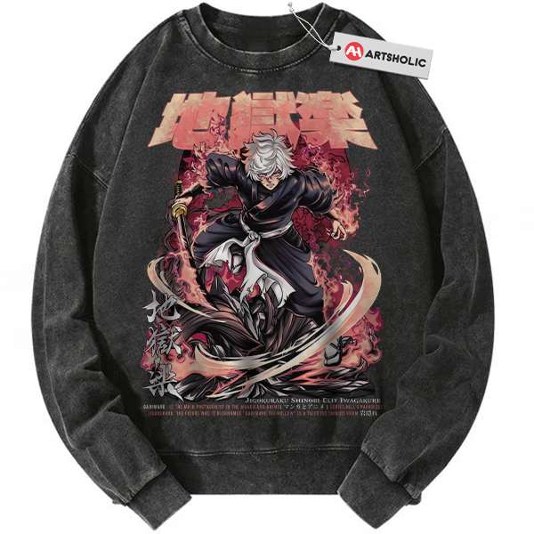Gabimaru Sweatshirt, Hell’s Paradise Sweatshirt, Anime Sweatshirt, Vintage Sweatshirt