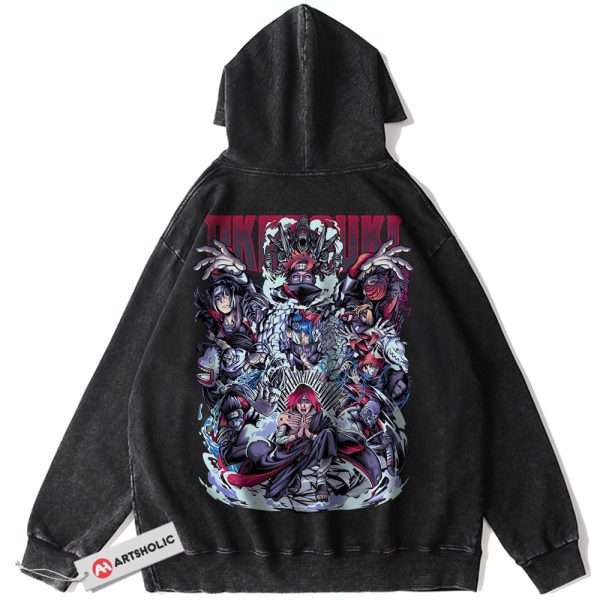 Pain Hoodie, Nagato Uzumaki Hoodie, Naruto Hoodie, Anime Hoodie, Vintage Hoodie