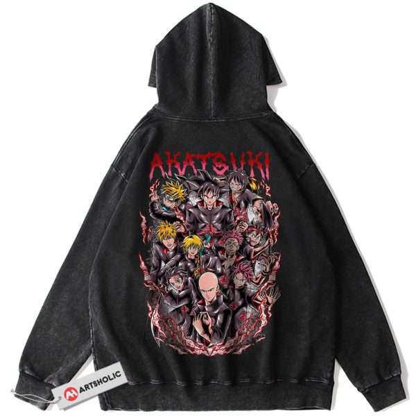Goku Hoodie, Naruto Hoodie, Luffy Hoodie, Tanjiro Kamado Hoodie, Ichigo Kurosaki Hoodie, Akatsuki Hoodie, Anime Hoodie,Vintage Hoodie