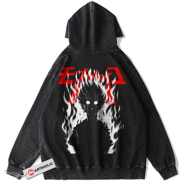 Shigeo Kageyama Hoodie, Mob Psycho 100 Hoodie, Anime Hoodie, Vintage Hoodie