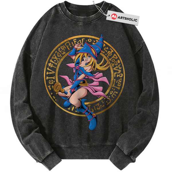 Dark Magician Girl Sweatshirt, Anime Sweatshirt, Vintage Sweater