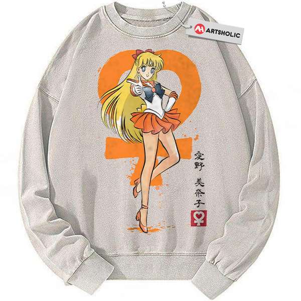 Sailor Venus Sweatshirt, Sailor Moon Sweatshirt, Anime Sweatshirt, Vintage Sweater