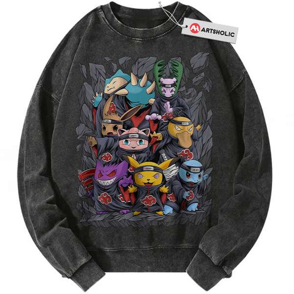 Pokemon Sweatshirt, Anime Sweatshirt, Vintage Sweater