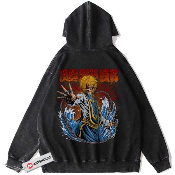 Kurapika Hoodie, Hunter x Hunter Hoodie, HxH Hoodie, Anime Hoodie, Vintage Hoodie