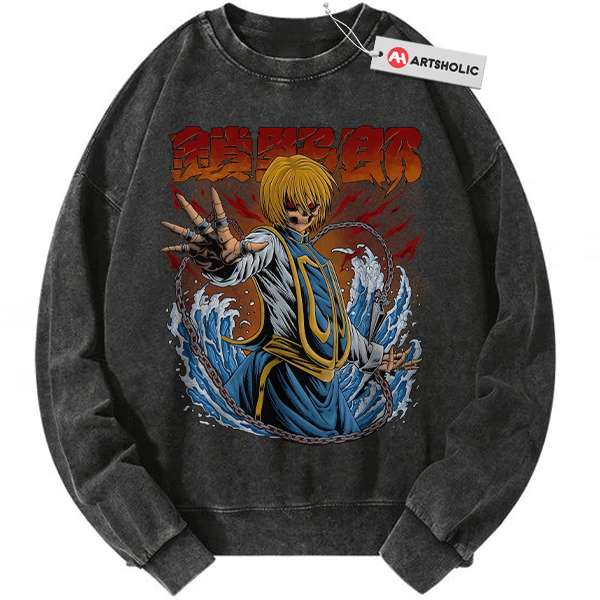 Kurapika Sweatshirt, Hunter x Hunter Sweatshirt, HxH Sweatshirt, Anime Sweatshirt, Vintage Sweater