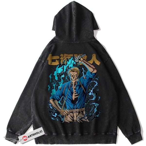 Kento Nanami Hoodie, Jujutsu Kaisen Hoodie, Anime Hoodie, Vintage Hoodie