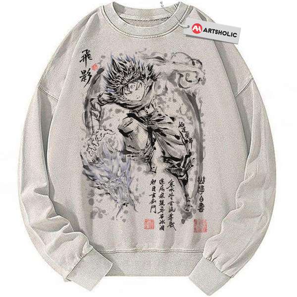 Hiei Sweatshirt, YuYu Hakusho Sweatshirt, Anime Sweatshirt, Vintage Sweater