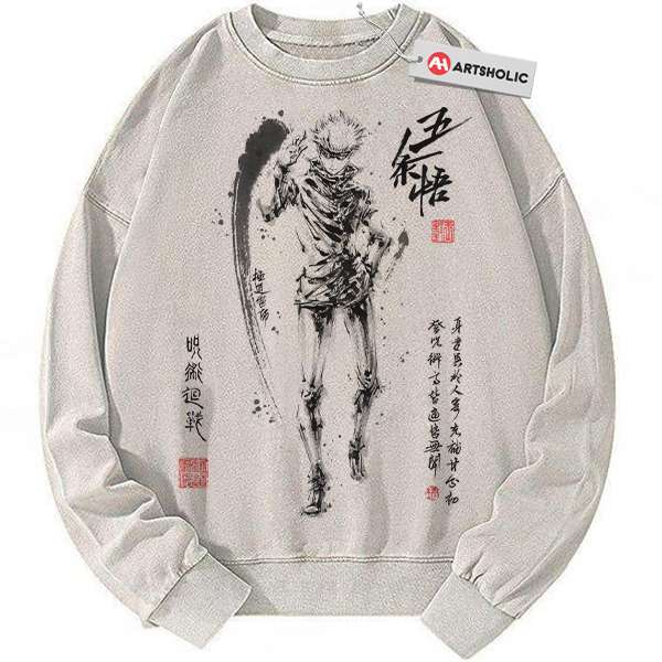 Satoru Gojo Sweatshirt, Jujutsu Kaisen Sweatshirt, Anime Sweatshirt, Vintage Sweater