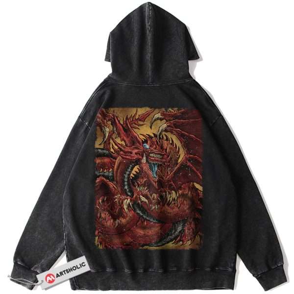 Slifer the Sky Dragon Hoodie, Anime Hoodie, Vintage Hoodie