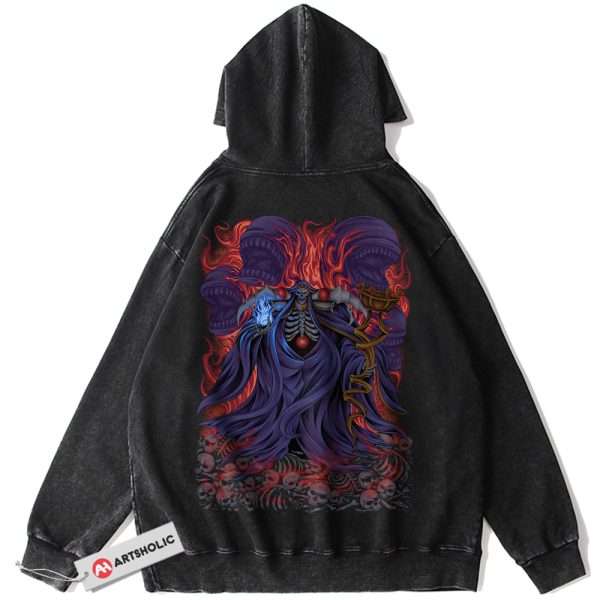 Ainz Ooal Gown Hoodie, Overlord Hoodie, Anime Hoodie, Vintage Hoodie