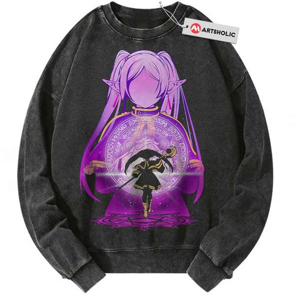 Frieren: Beyond Journey's End Sweatshirt, Anime Sweatshirt, Vintage Sweater
