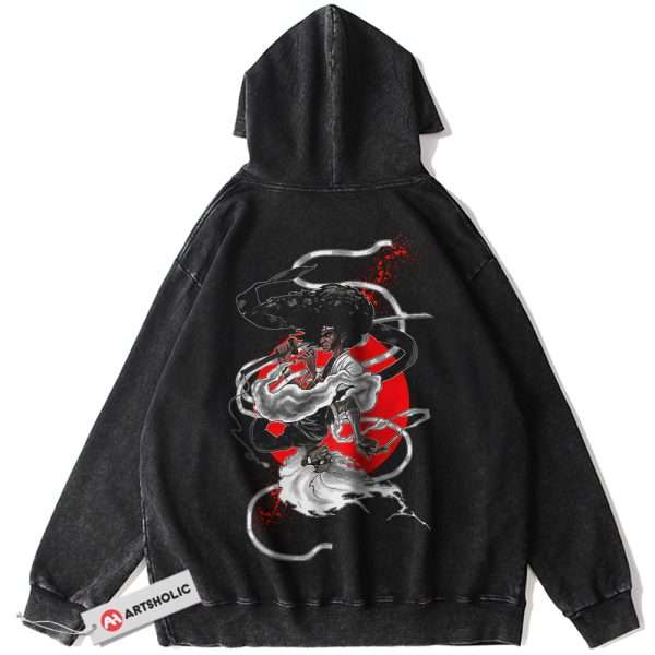 Zenitsu Agatsuma Hoodie, Demon Slayer Hoodie, Anime Hoodie, Vintage Hoodie