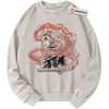 Kyojuro Rengoku Sweatshirt, Demon Slayer Sweatshirt, Anime Sweatshirt, Vintage Sweater
