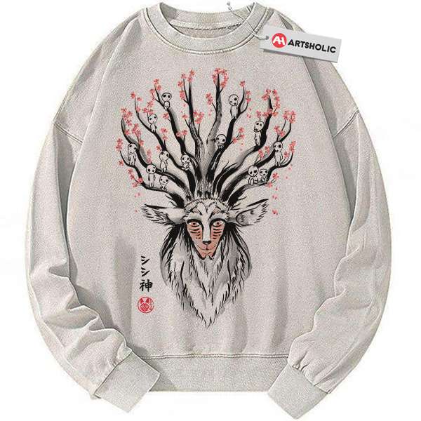 Princess Mononoke Sweatshirt, Studio Ghibli Sweatshirt, Anime Sweatshirt, Vintage Sweater
