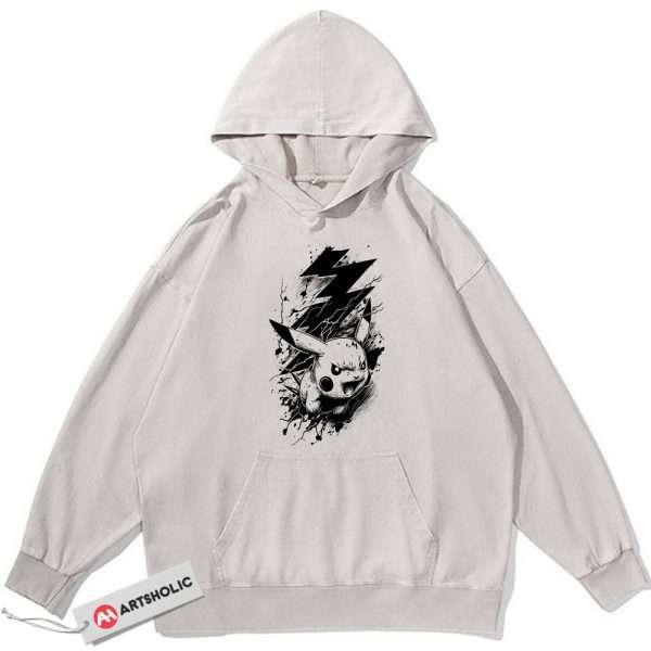 Pikachu Hoodie, Pokemon Hoodie, Anime Hoodie, Vintage Hoodie