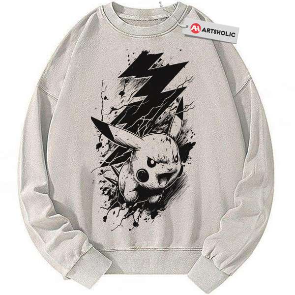 Pikachu Sweatshirt, Pokemon Sweatshirt, Anime Sweatshirt, Vintage Sweater