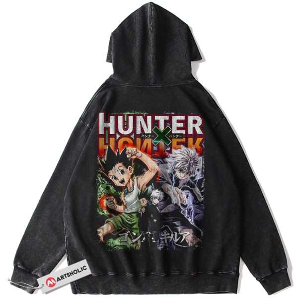 Hunter x Hunter Hoodie, HxH Hoodie, Anime Hoodie, Vintage Hoodie