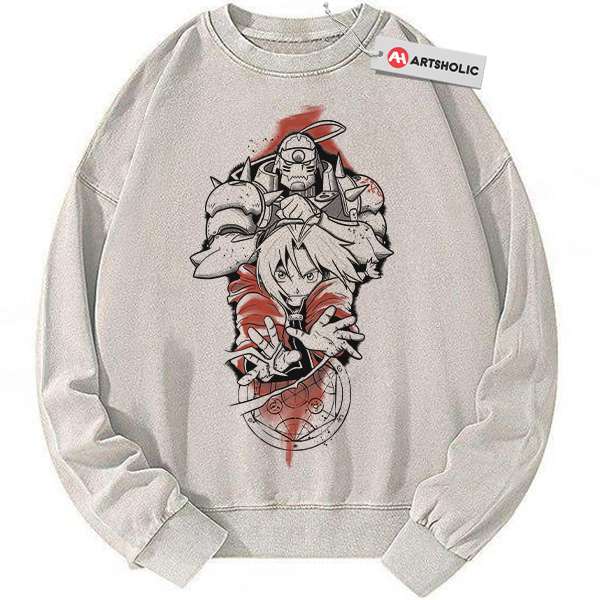 Fullmetal Alchemist Sweatshirt, Anime Sweatshirt, Vintage Sweater