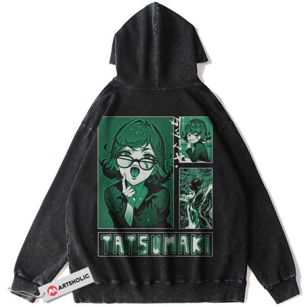 Tatsumaki Hoodie, One Punch Man Hoodie, Anime Hoodie, Vintage Hoodie