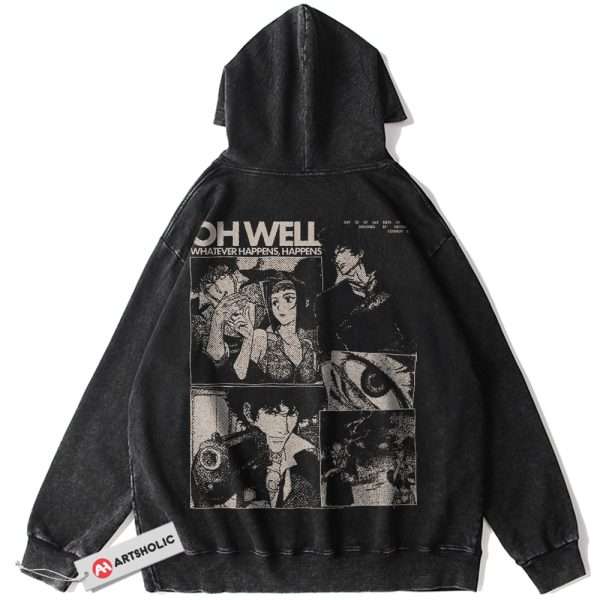 Cowboy Bebop Hoodie, Anime Hoodie, Vintage Hoodie