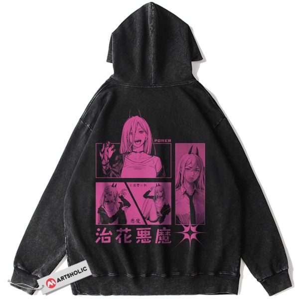 Power Hoodie, Chainsaw Man Hoodie, Anime Hoodie, Vintage Hoodie