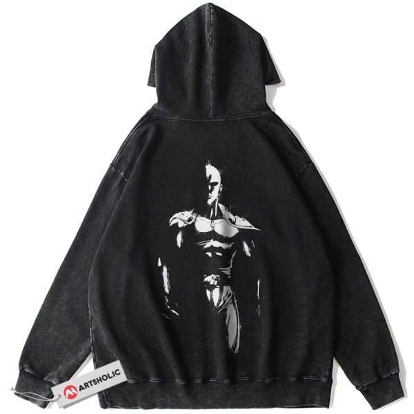 Saitama Hoodie, One Punch Man Hoodie, Anime Hoodie, Vintage Hoodie