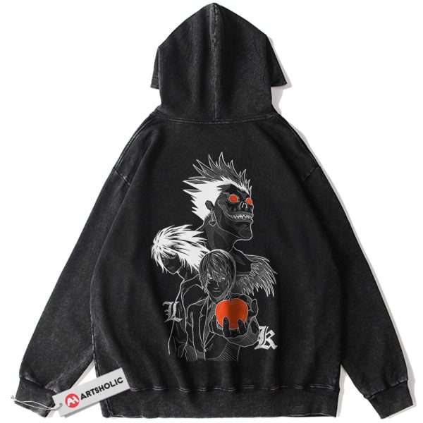 Death Note Hoodie, Anime Hoodie, Vintage Hoodie