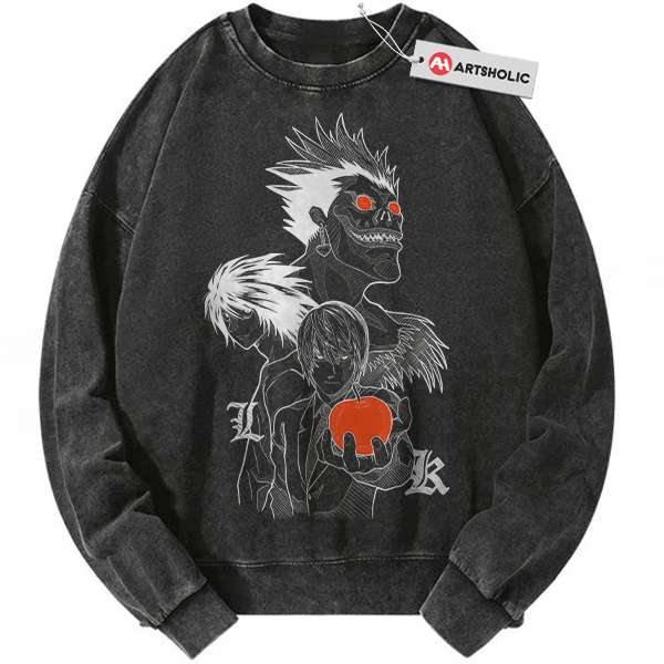 Death Note Sweatshirt, Anime Sweatshirt, Vintage Sweater