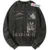 Death Note Sweatshirt, Anime Sweatshirt, Vintage Sweater