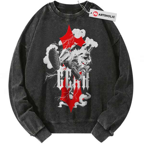 Monkey D Luffy Sweatshirt, One Piece Sweatshirt, Anime Sweatshirt, Vintage Sweater