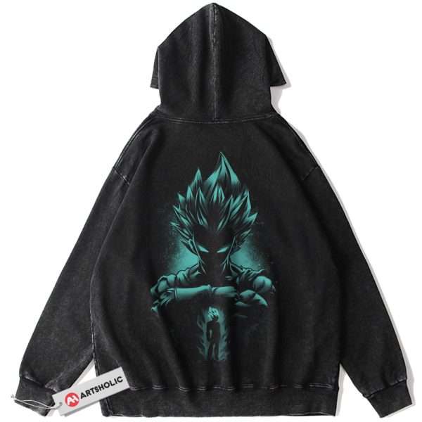 Vegeta Hoodie, Dragon Ball Hoodie, DBZ Hoodie, Anime Hoodie, Vintage Hoodie