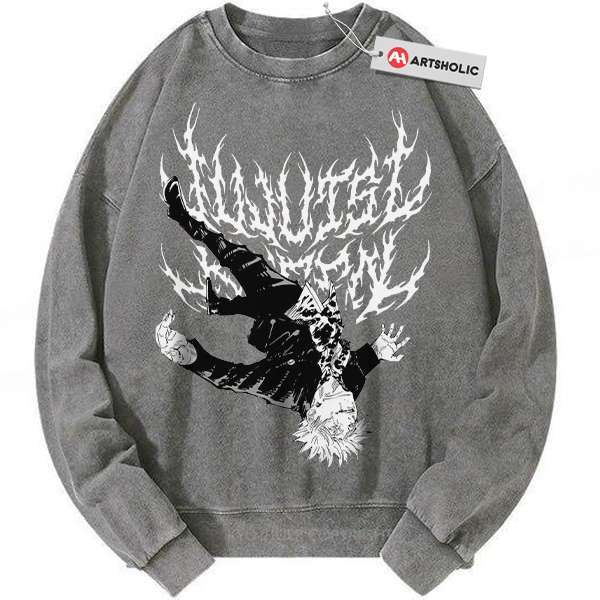 Satoru Gojo Sweatshirt, Jujutsu Kaisen Sweatshirt, Anime Sweatshirt, Vintage Sweater