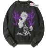 Satoru Gojo Sweatshirt, Jujutsu Kaisen Sweatshirt, Anime Sweatshirt, Vintage Sweater