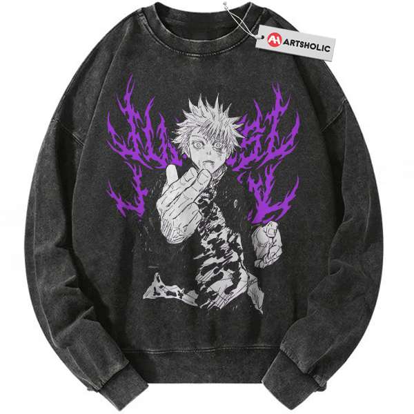 Satoru Gojo Sweatshirt, Jujutsu Kaisen Sweatshirt, Anime Sweatshirt, Vintage Sweater