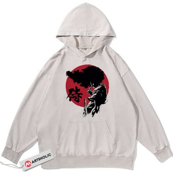 Afro Samurai Hoodie, Anime Hoodie, Vintage Hoodie