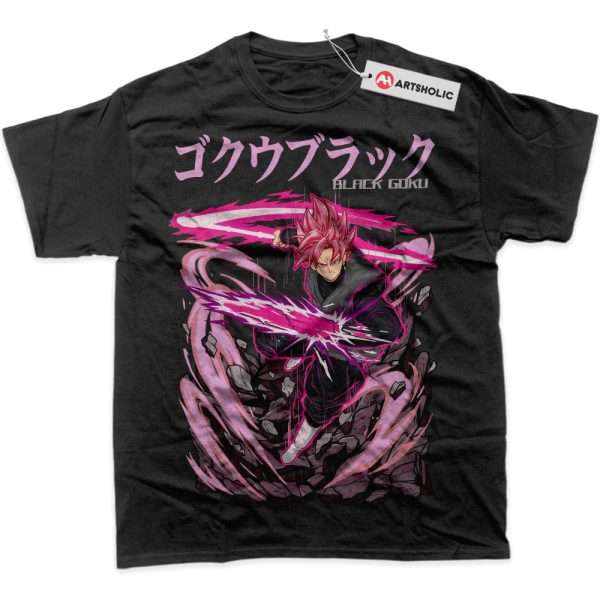Goku Black Shirt, Dragon Ball Shirt, DBZ Shirt, Anime Shirt, Graphic T-Shirt