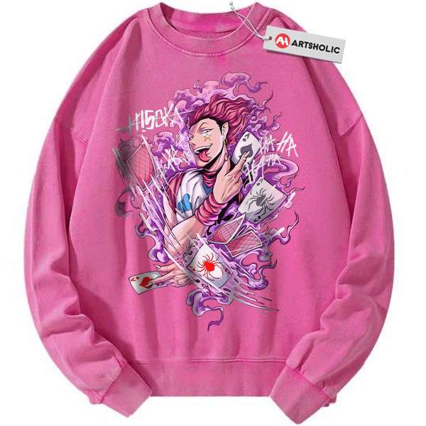 Hisoka Sweatshirt, Hunter x Hunter Sweatshirt, HxH Sweatshirt, Anime Sweatshirt, Vintage Sweater