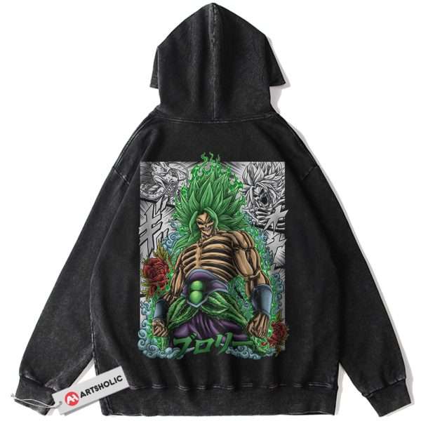 Skull Broly Hoodie, Dragon Ball Z Hoodie, DBZ Hoodie, Anime Hoodie, Vintage Hoodie